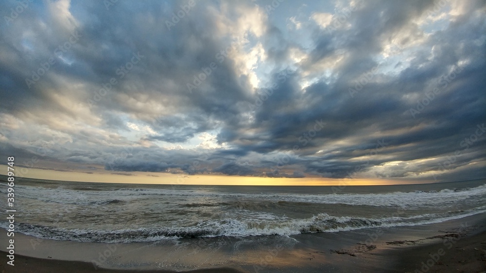 Himmel, Strand und Meer