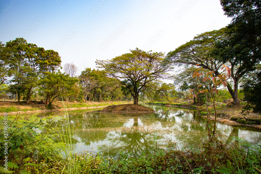 A beautiful view of Chiang Rai city at Thailand. A beautiful view of Chiang Rai city at Thailand.