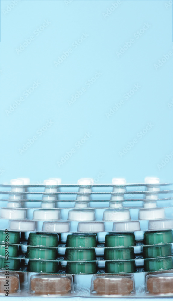 Fototapeta premium set of medicines on the table