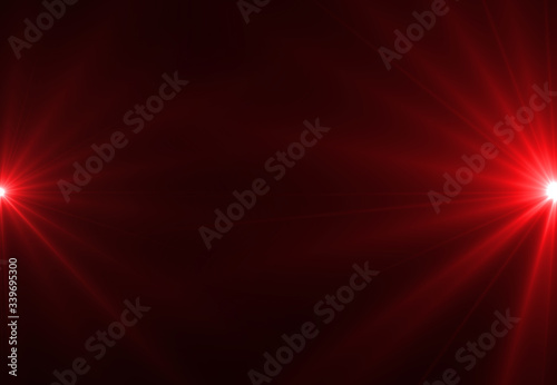 Modern lens flare red background streak rays (super high resolution) 