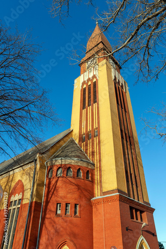 Saint Stephen catholic church in Kerekegyhaza, Hungary. photo