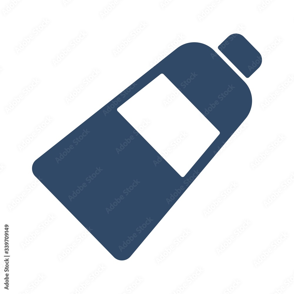 Antibacterial sanitizer icon. Disinfection sign. Medical health care symbol. Flat icon illustration for modern health concept.