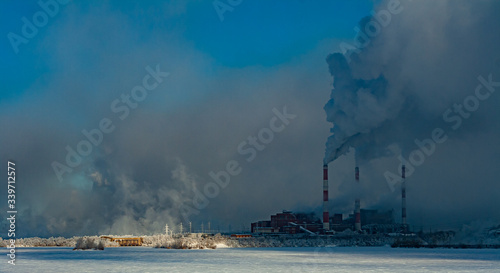 
environmental disaster and smoke