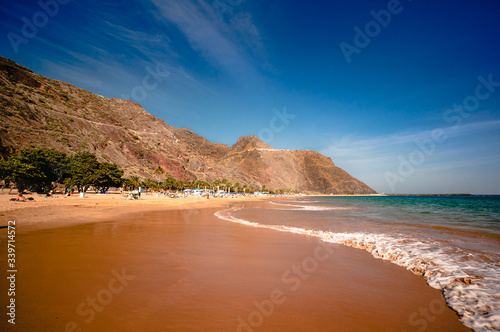 Playa de Las Teresitas, a famous beach near Santa Cruz de Tenerife