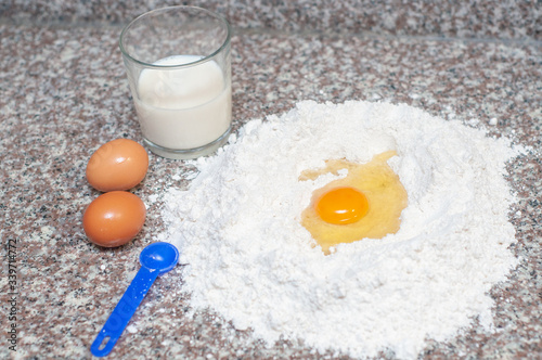 ingredientes para hacer pan 