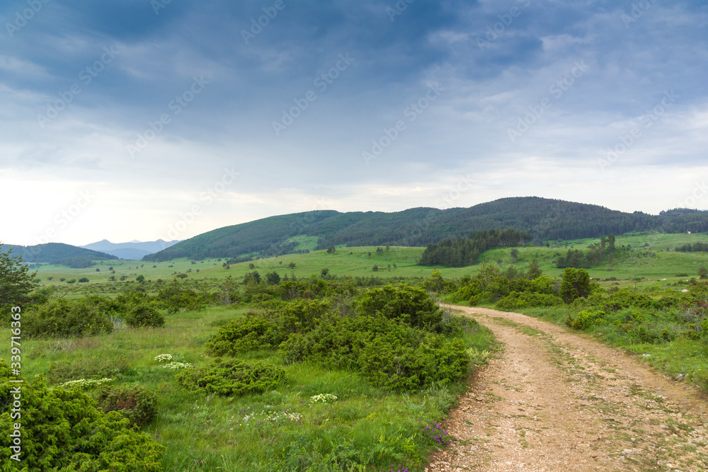 Rhodope Mountains near village of Dobrostan, Bulgaria Rhodope Mountains near village of Dobrostan, Bulgaria