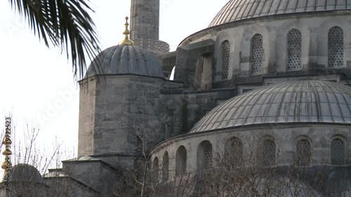 Sultan Ahmet Mosque. Blue Mosque in Istanbul. General view of mosque. Turkey istanbul 2015