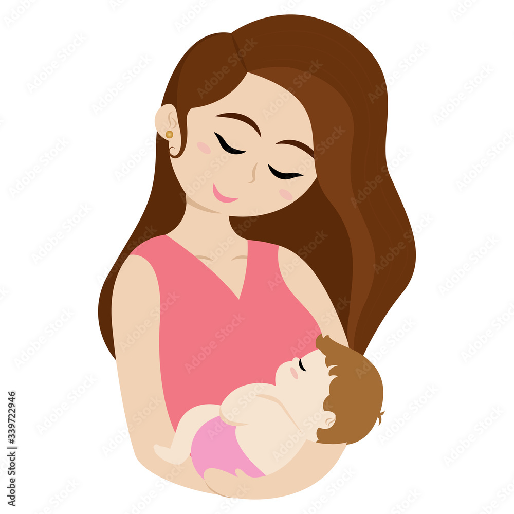 Woman with a baby Woman with a baby