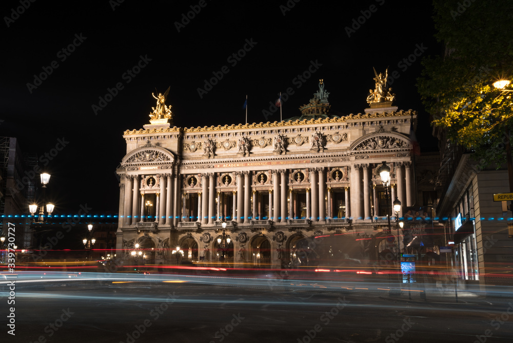 Paris Opera at Night, Paris/France