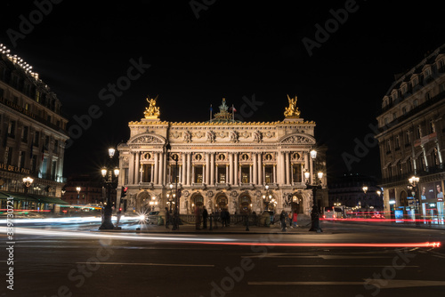 Paris Opera at Night, Paris/France