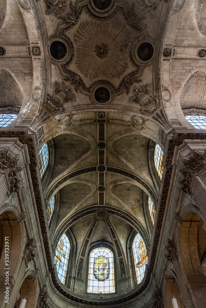 Church Saint Sulpice in Paris/France