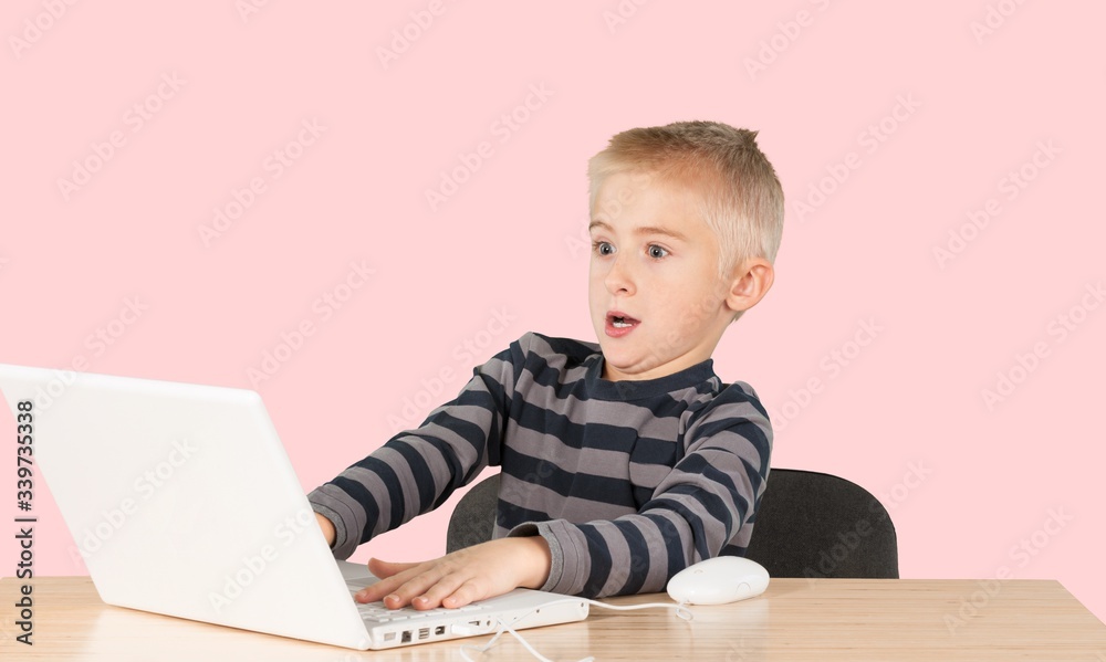 Naklejka premium Computer.