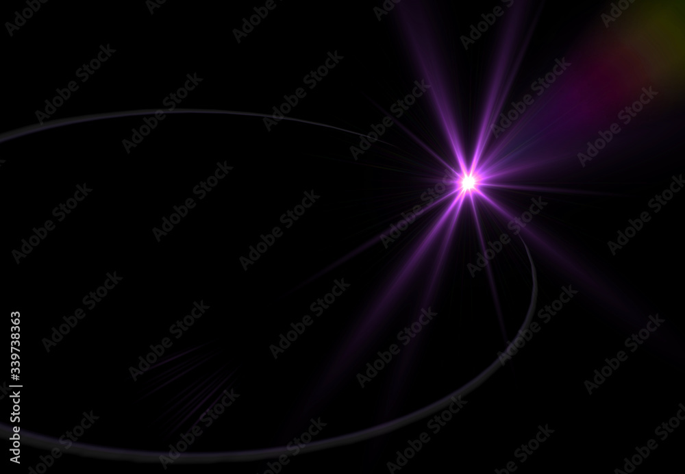 Modern lens flare red background streak rays (super high resolution) Modern lens flare red background streak rays (super high resolution)
