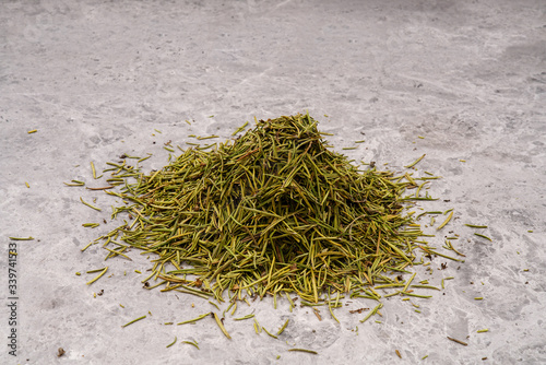 Photography dried rosemary concept photo