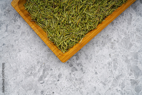 Photography dried rosemary concept photo