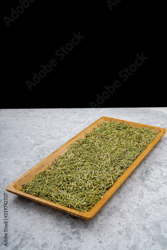 Photography dried rosemary concept photo