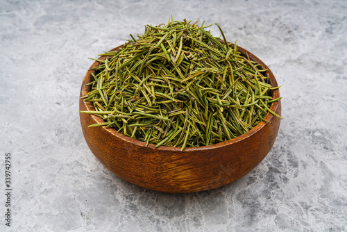 Photography dried rosemary concept photo