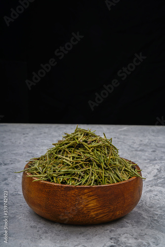 Photography dried rosemary concept photo