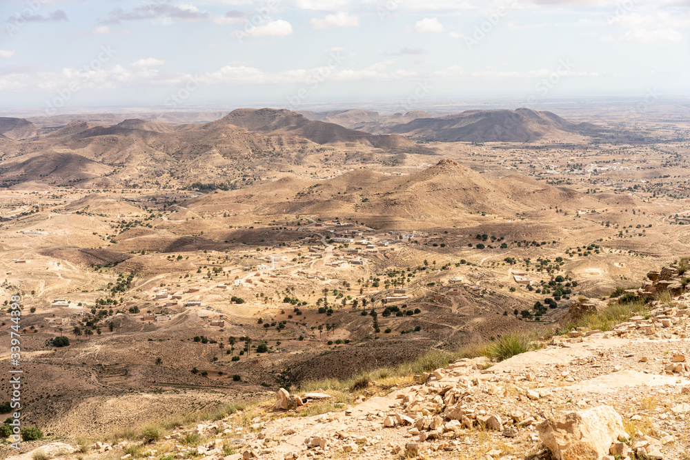 landscape of the mountains in the dahar landscape of the mountains in the dahar