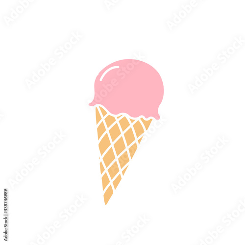 ice cream doodle icon