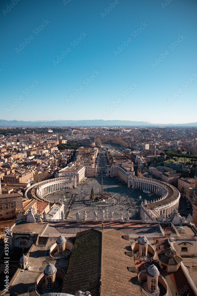 Panorámica del Vaticano 