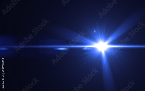 Abstract backgrounds blue lights (super high resolution)