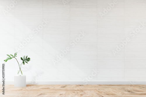 Tableau sur toile Monstera leaves in a living room