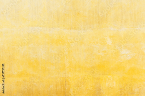 Yellow painted canvas photo