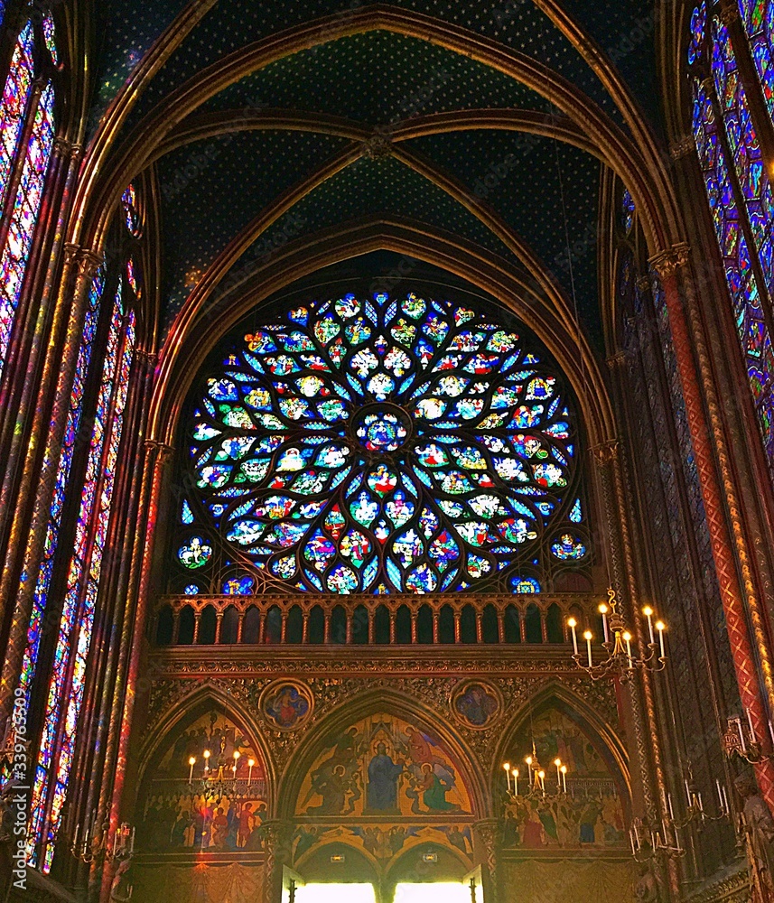 Sainte Chapelle, Paris, France - Octber 11, 2018
