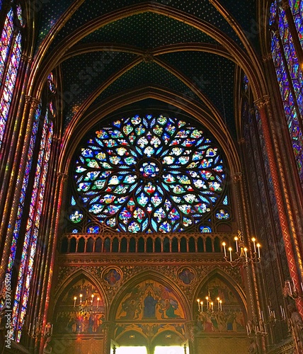 Sainte Chapelle, Paris, France - Octber 11, 2018