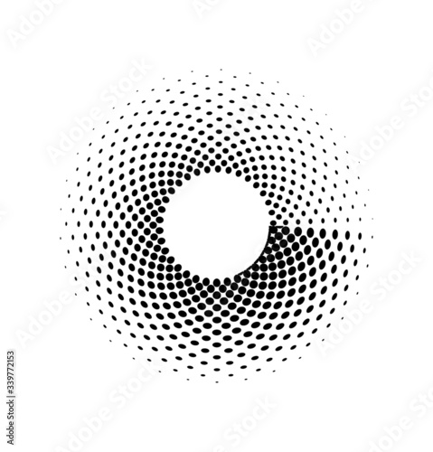 Gradient halftone pattern diagonal vector illustration. Pop Art halftone, comics Background. Background of Art. EPS10