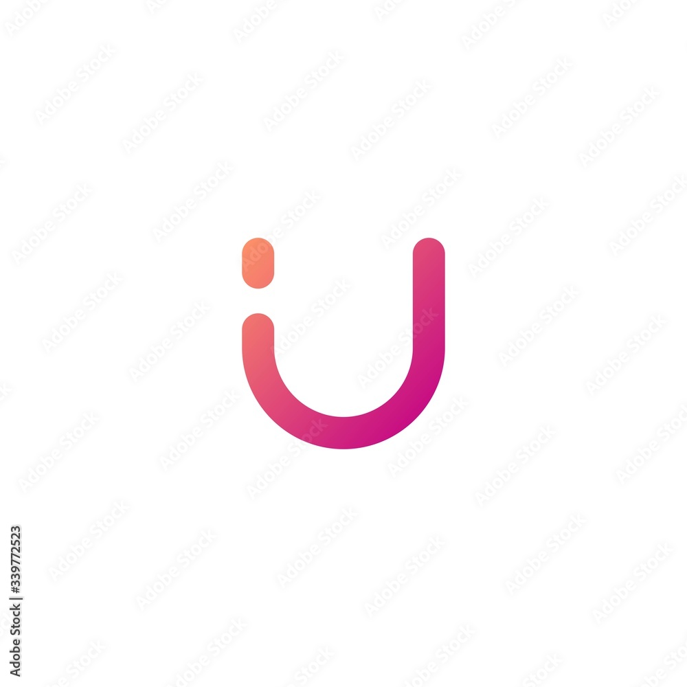 vector logo with the shape of the letter vector logo with the shape of the letter