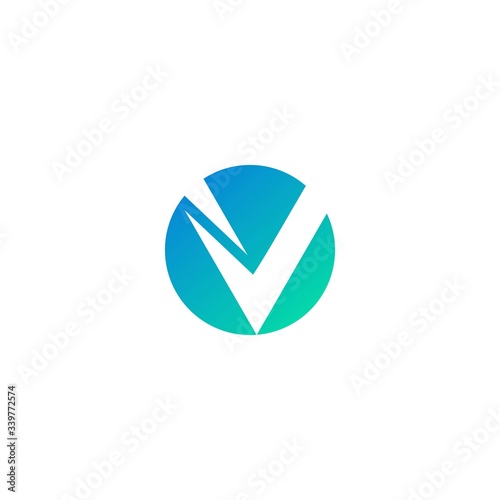 vector logo with the shape of the letter Free Download vector logo with the shape of the letter