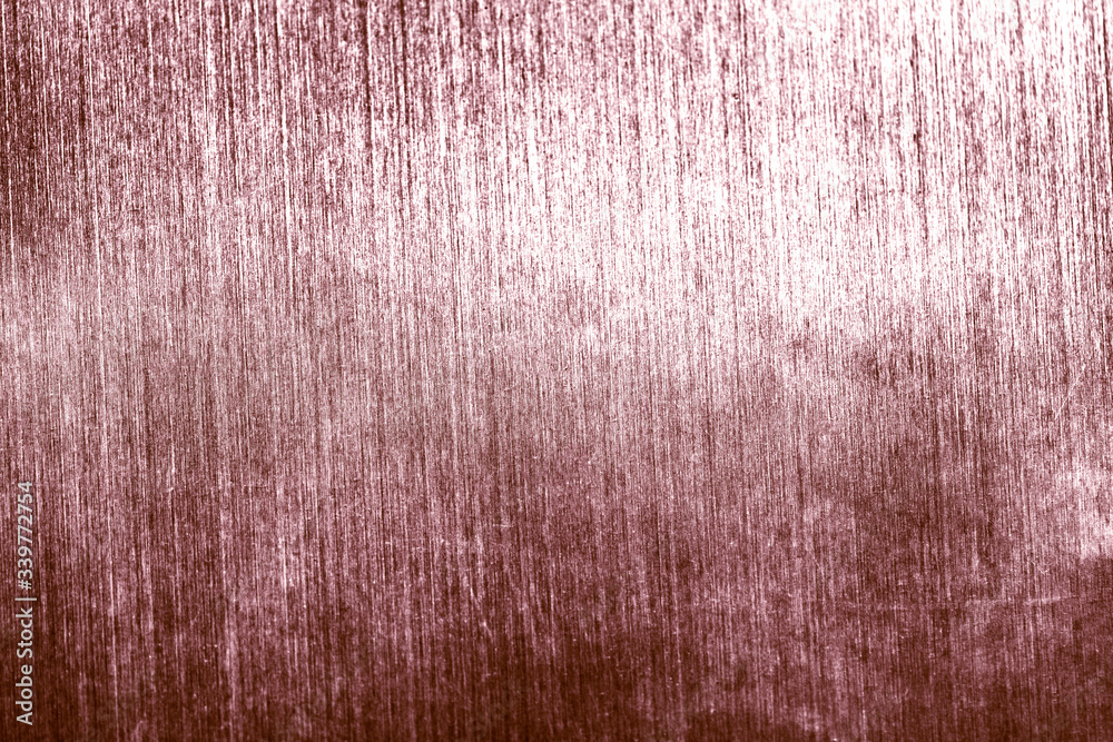 Pink metallic textured background Pink metallic textured background
