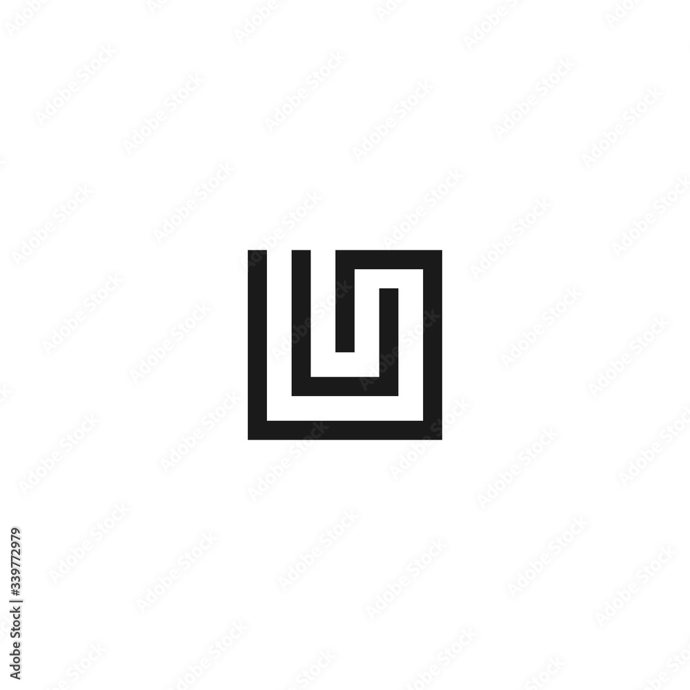 vector with a modern, unique, and clean box shape, technology, brand, company vector with a modern, unique, and clean box shape, technology, brand, company