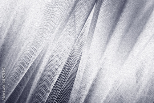 Silver snakeskin fabric texture