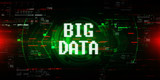 

2d illustration abstract Big data 