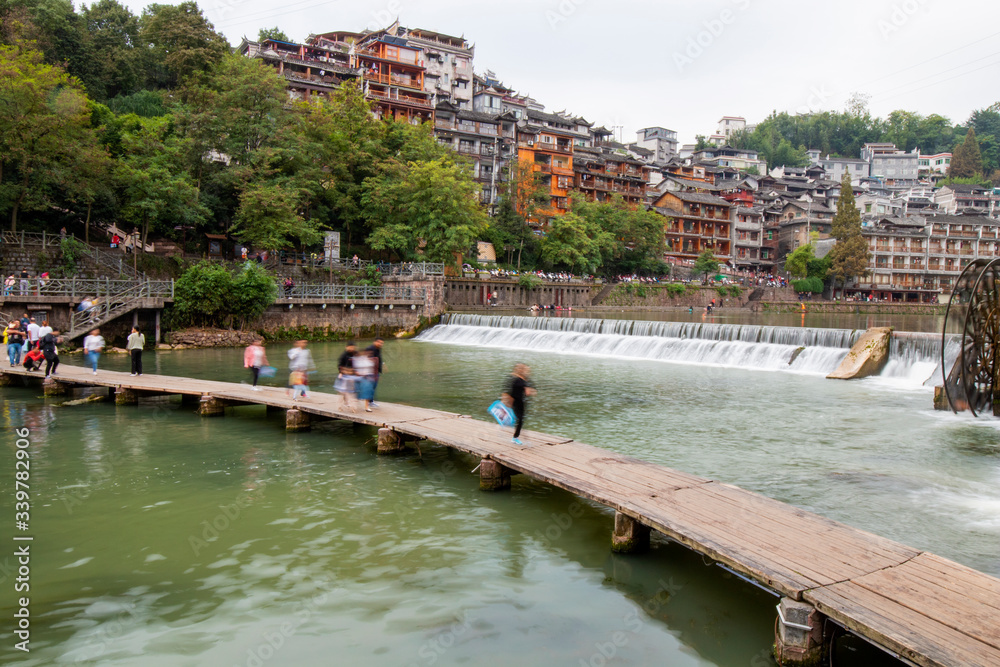 Scenery of phoenix ancient city, xiangxi, China