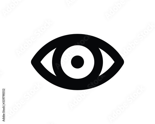 eye icon vector illustration