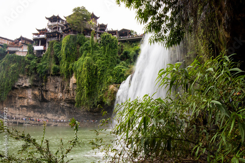 Furong waterfall  Xiangxi  China