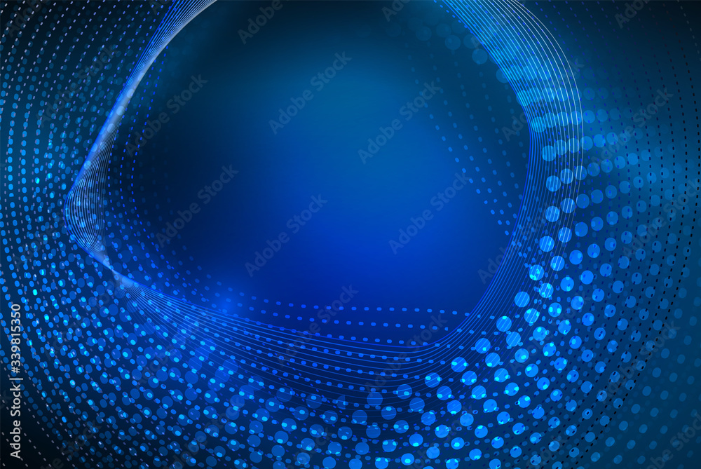 Abstract particles, wave background, neon motion techno design Abstract particles, wave background, neon motion techno design