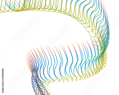 Abstract background blend wave line design for Wallpaper, Banner, Background, Card, Book Illustration, landing page