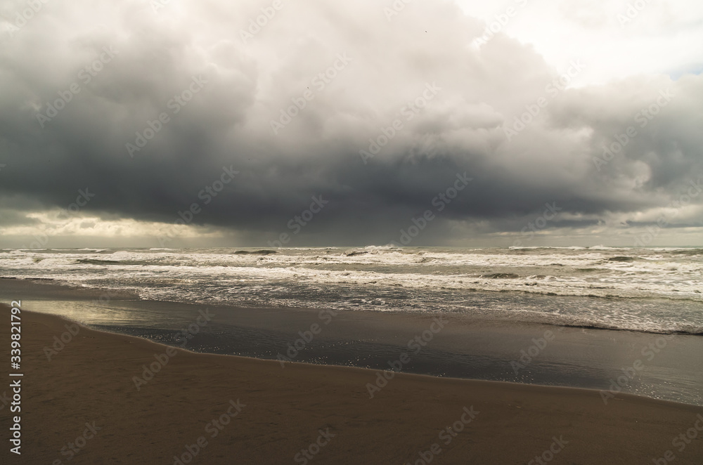 Storm on the Beach