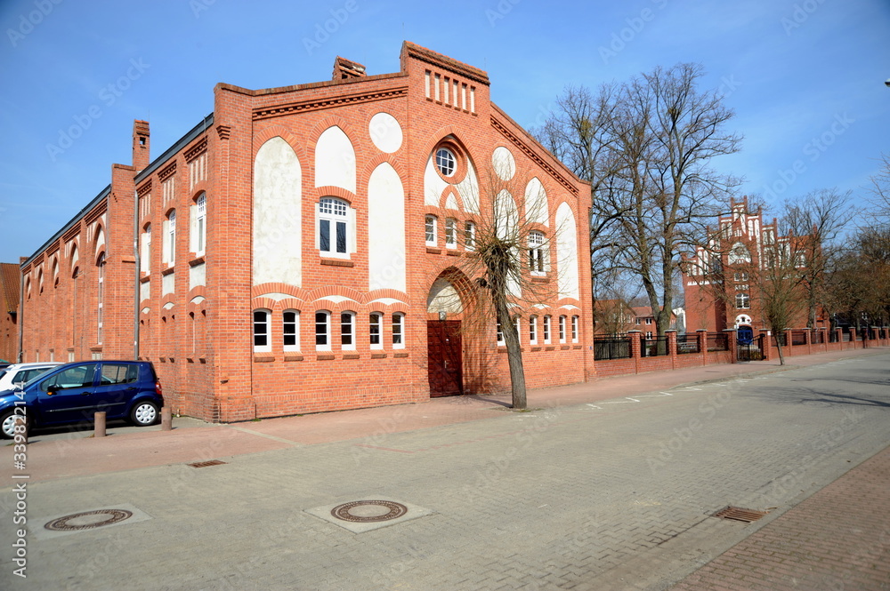 Historische Sporthalle in Ueckermünde, Goethestraße