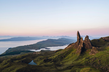 Canvas schilderij Wit Scottish nature and landscape  © Rawpixel.com