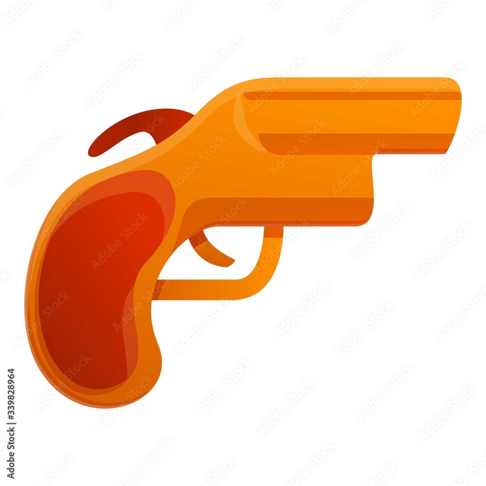 Signal revolver icon. Cartoon of signal revolver vector icon for web ...