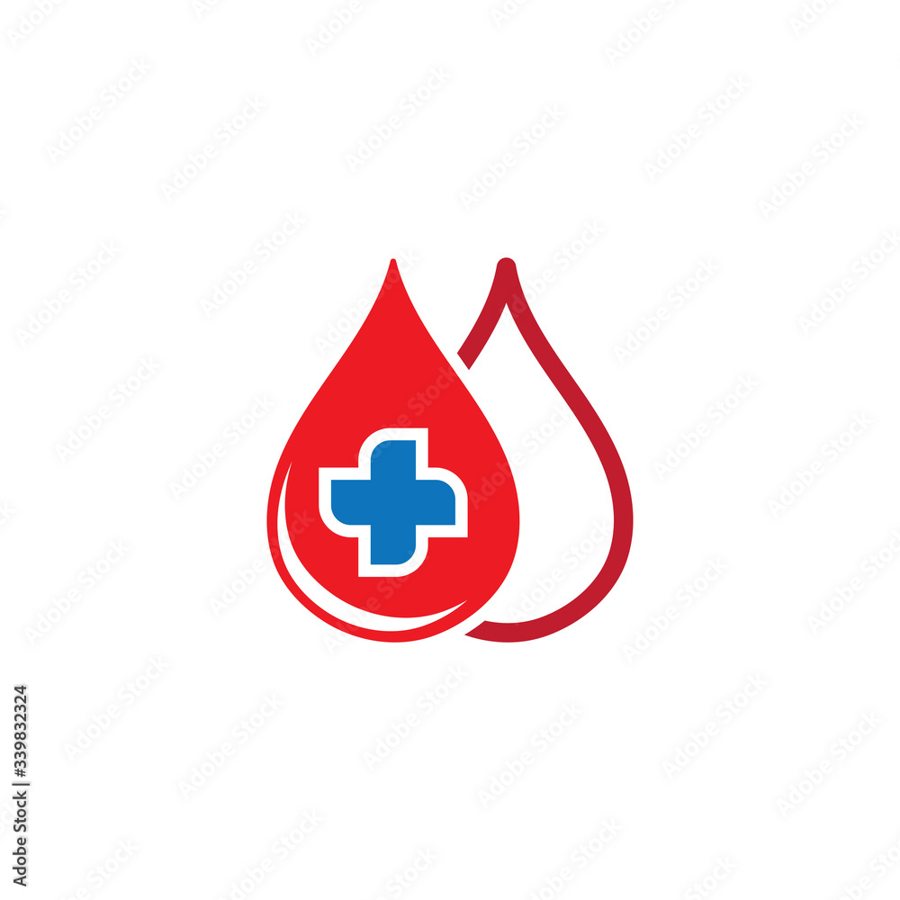 Blood logo template vector icon illustration Blood logo template vector icon illustration