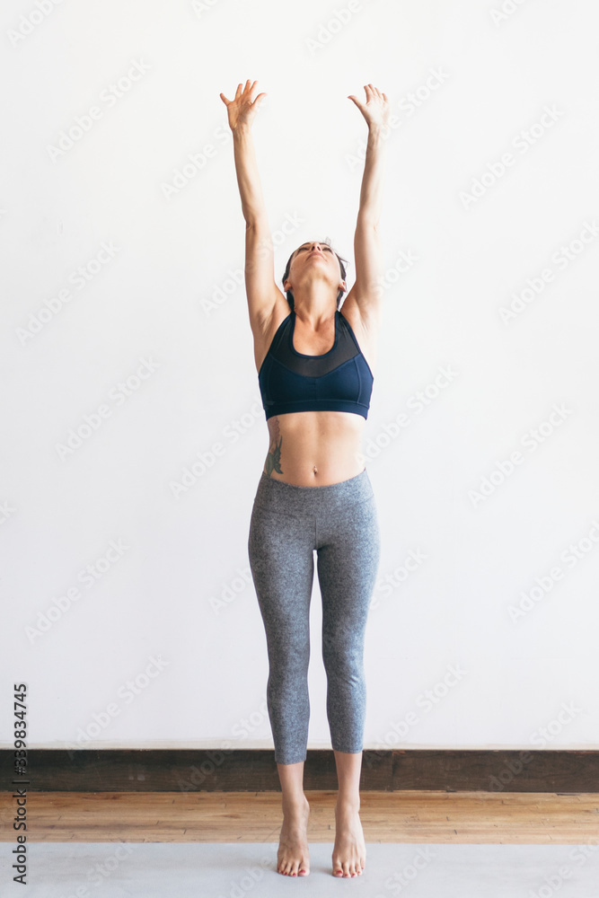 Sun salutation pose Sun salutation pose