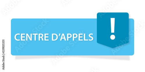 centre d'appels bouton