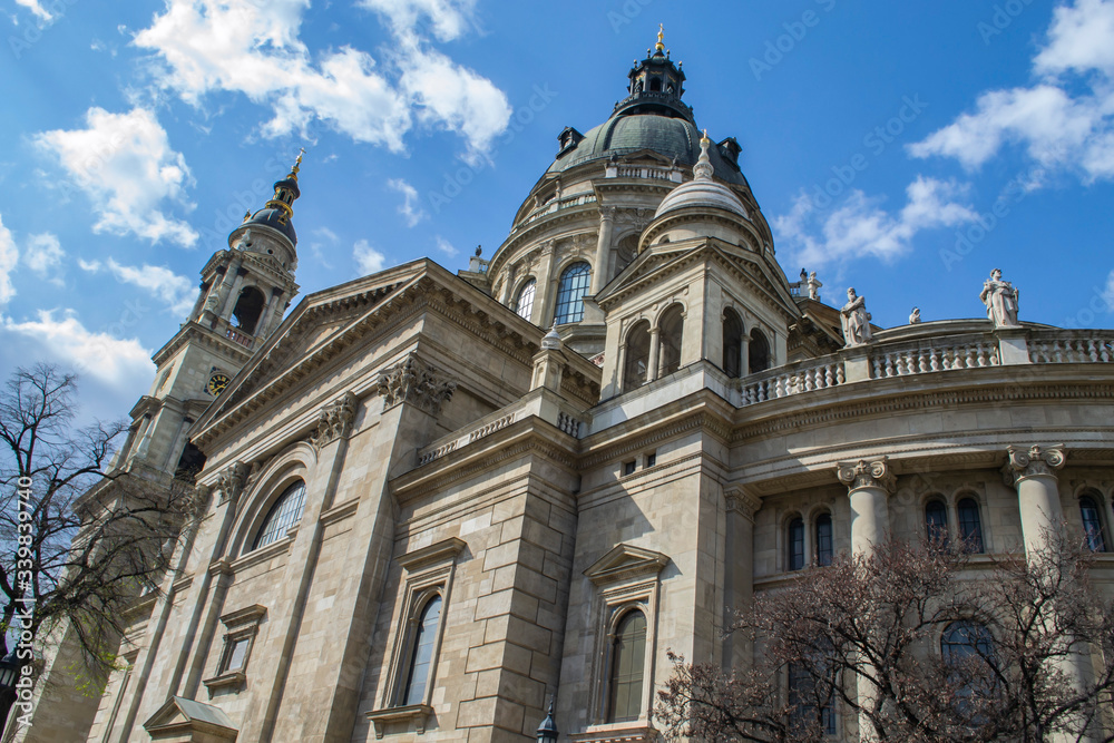 St. Stephen's Basilica - Catholic Cathedral in Budapest, the largest temple of the capital of Hungary